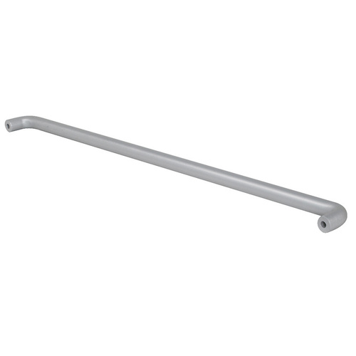 CRL PR0311136 Clear Anodized Astral II Solid Push Bars for 36" Single Acting Offset Door