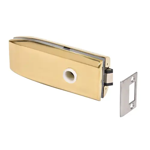 Brass Glass Mounted Passage Latch