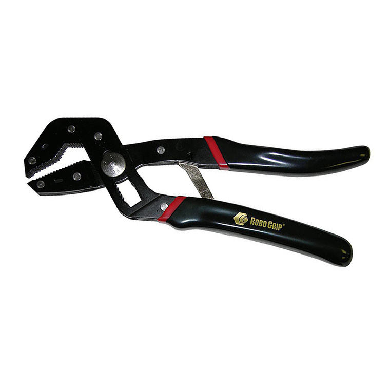 Robo-Grip RBG10 10" Curved Jaw Pliers - Self-Adjusting, Extra Grip Comfort Handle