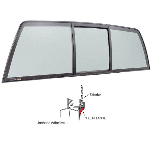 CRL EPC894S 1994+ Chevy/GMC S-Series and for Isuzu "Perfect Fit" POWR-Slider - Solar Glass