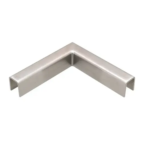 CRL GRL10HBS 316 Brushed Stainless 90 Degree Horizontal Corner for 11 Gauge Low Profile Cap Railings