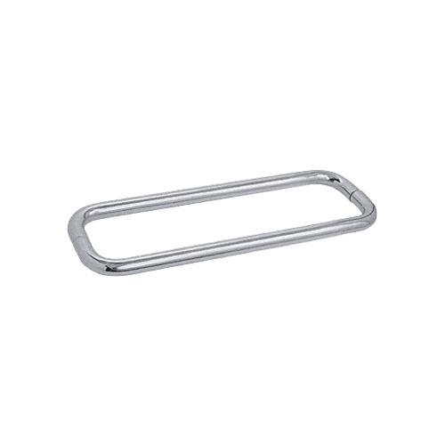 CRL BMNW12X12BSC Brushed Satin Chrome 12" BM Series Back-to-Back Towel Bar Without Metal Washers
