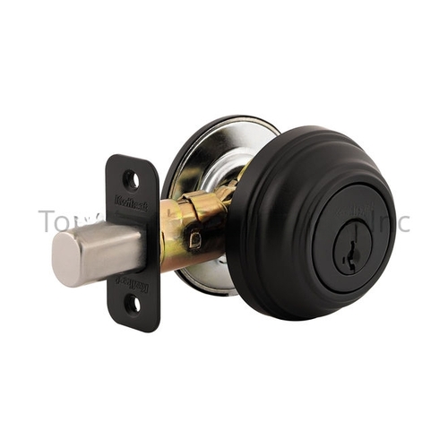 KWIKSET 980 514 SMT RCAL RCS SGL CYL DEADBOLT V1 Iron Black