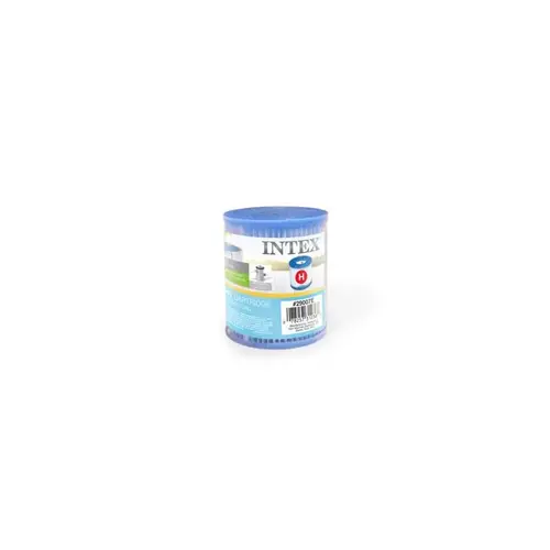 Intex 29007E Type H Filter Cartridge, Dacron Filter Media, Plastic Housing Material White