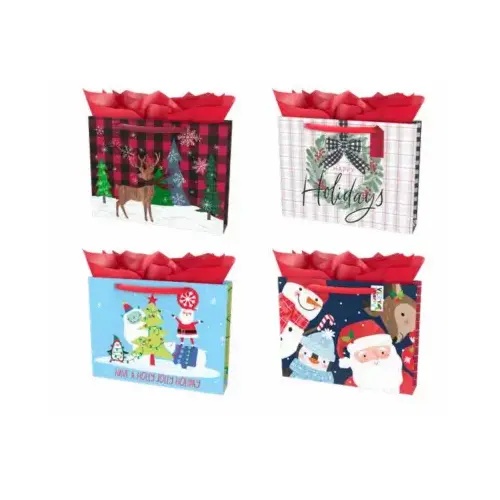 IG DESIGN GROUP AMERICAS INC 156018-C-XCP48 Jumbo Vogue Gift Bag - pack of 48