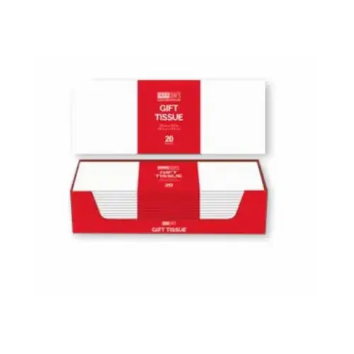 IG DESIGN GROUP AMERICAS INC IG56014-XCP24 20CT WHT Tissue Paper - pack of 24