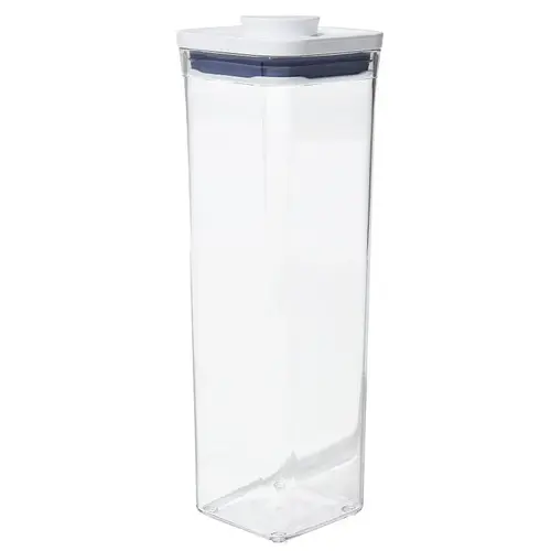 Tall Pop Container, 2.2 qt Capacity, 4.1 in L, 4.1 in W, 13 in H - pack of 4