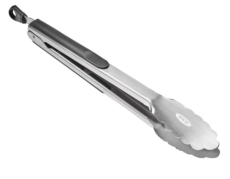 OXO 28581 Tongs Good Grips Silver/Black Stainless Steel Silver/Black