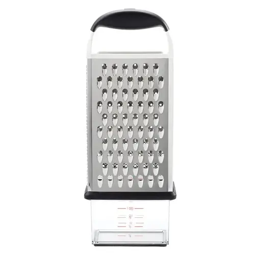 Grater Good Grips 5" W X 12" L Silver Stainless Steel Polished