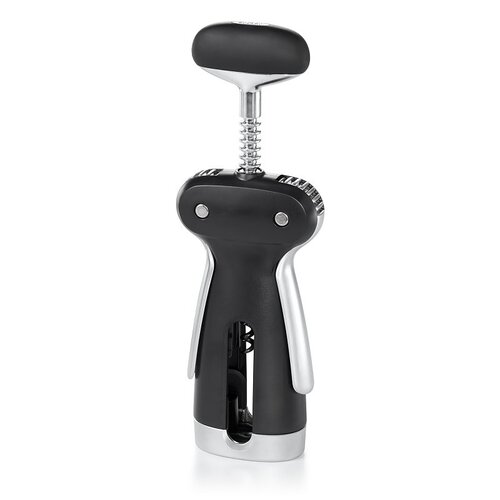 Corkscrew with Removable Foil Cutter, Steel - pack of 6