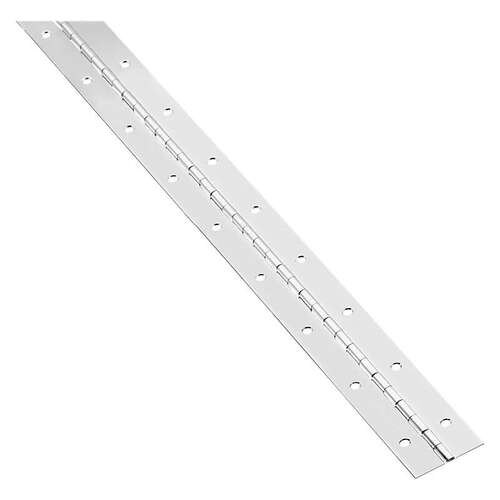 V571 1-1/2" x 30" Continuous Hinge Stainless Steel Finish