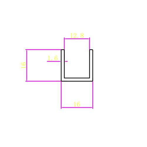 Bypass Door Bottom Channel Guide Track