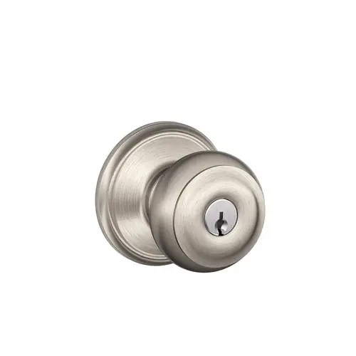 F51AF Georgian Keyed Entry Knob Lock