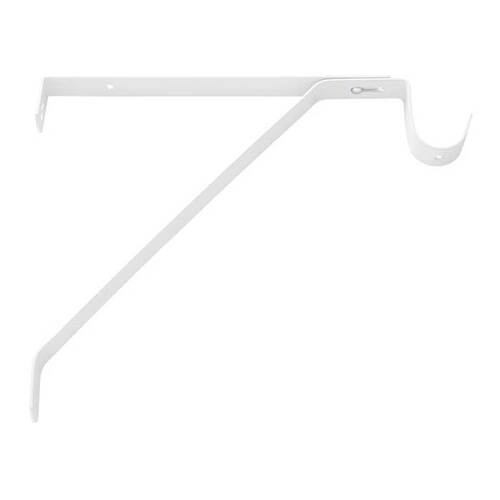 Orca Hardware ASRBW-1025 Shelf and Rod Bracket