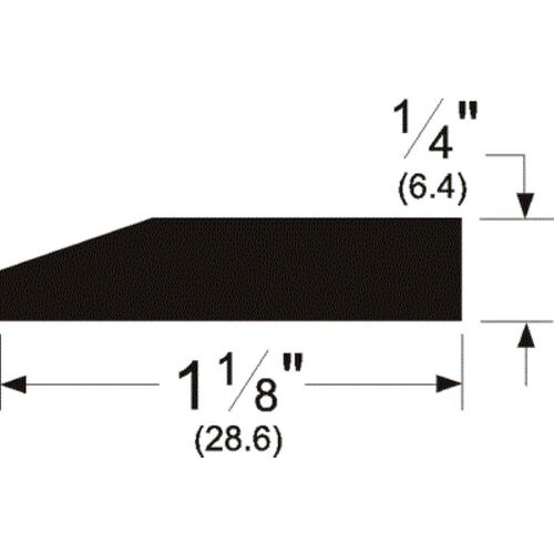 48" Floor Plate Support Mill Finish Aluminum Finish