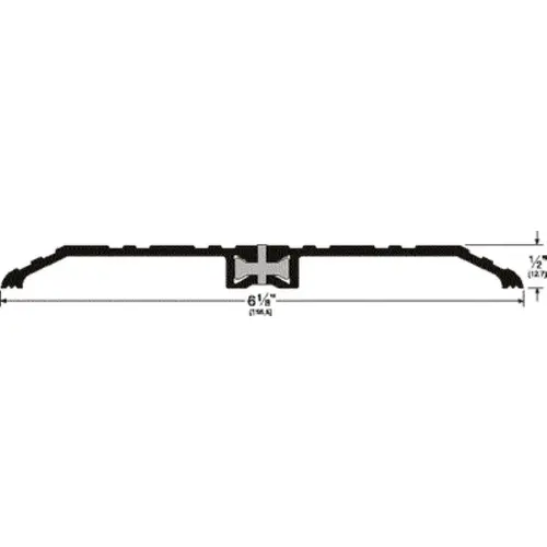 36" Thermal Barrier Threshold Mill Finish Aluminum Finish