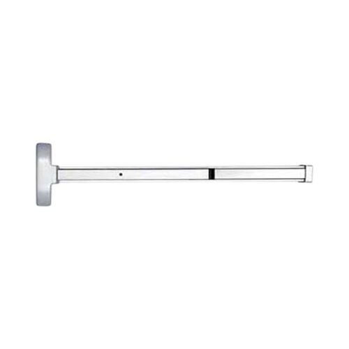 Pamex E5000EO3AL 3' Rim Exit Only Exit Device Satin Chrome Finish