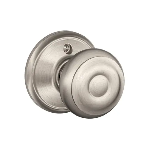 Dummy Knob Georgian Satin Nickel Right or Left Handed Satin Nickel