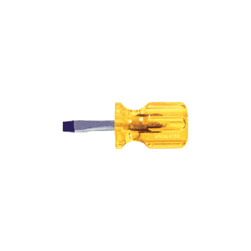 CRL A132 Stubby 1/4" x 1-1/2" Slotted Head Screwdriver
