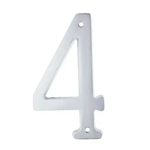 U Need Hardware HN004-4-26 House Number-4