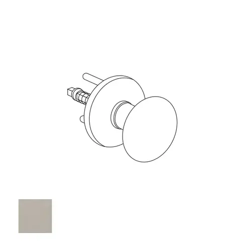 Apo Round Knob/Rose Assy 2D