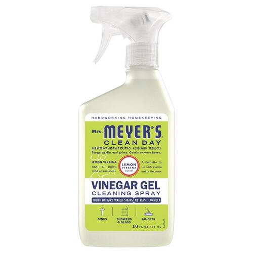 Vinegar Gel Cleaner Clean Day Lemon Verbena Scent Concentrated Liquid Spray 16 oz - pack of 6