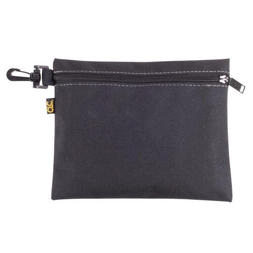 Tool Pouch 8" H Canvas Black Black