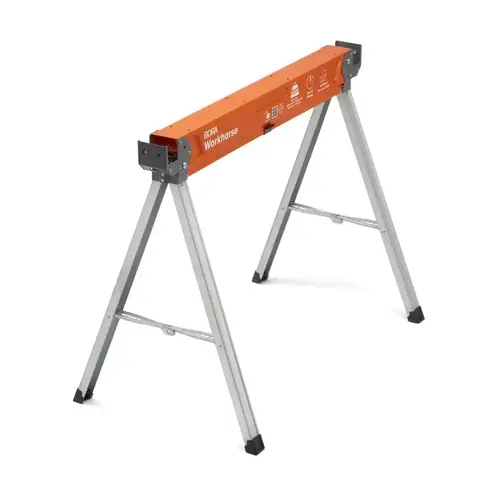 Folding Sawhorse Workhorse 1400 lb. cap. Orange