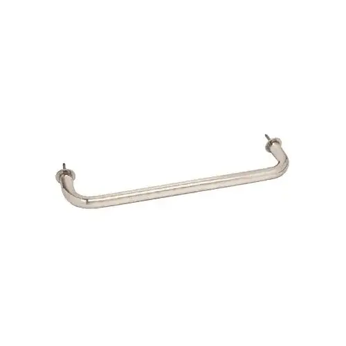 Satin Nickel 12" Wall Mounted Towel Bar