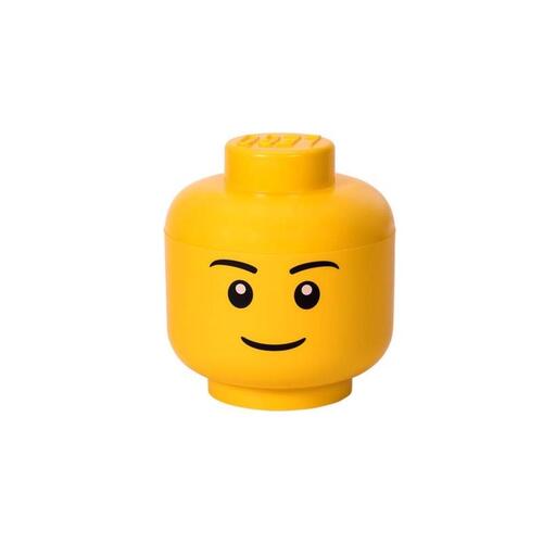 Lego 40321724-XCP3 Storage Head Plastic Yellow 2 pc Yellow - pack of 3