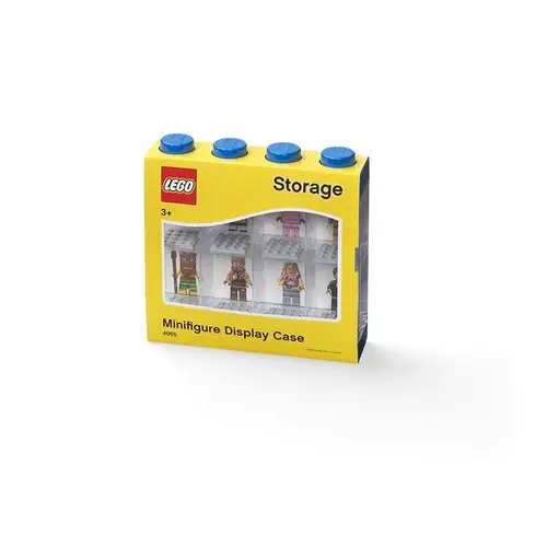 Lego 40650005-XCP6 Display Case ABS/Polycarbonate Blue Blue - pack of 6