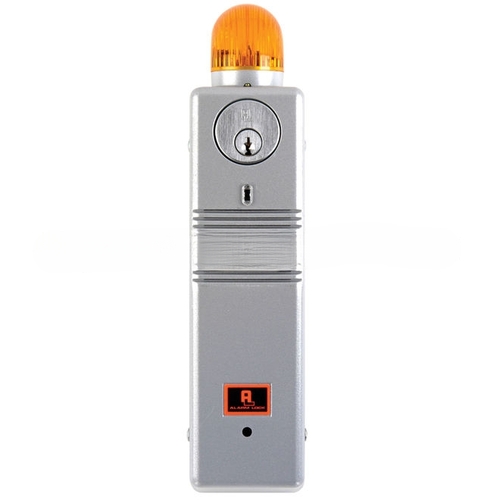 PG21 Series Narrow Stile Door Alarm, Satin Aluminum Clear Anodized