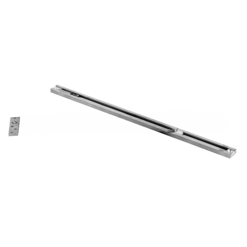 # 6ADJ Series Concealed Low Profile Adjustable Stop for 33" - 38" Opening Aluminum Finish
