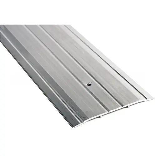 6" x 1/4" x 48" Saddle Threshold Clear Anodized Aluminum Finish