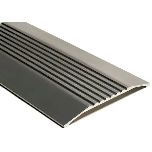 6" x 1/2" x 36" Saddle Threshold Clear Anodized Aluminum Finish