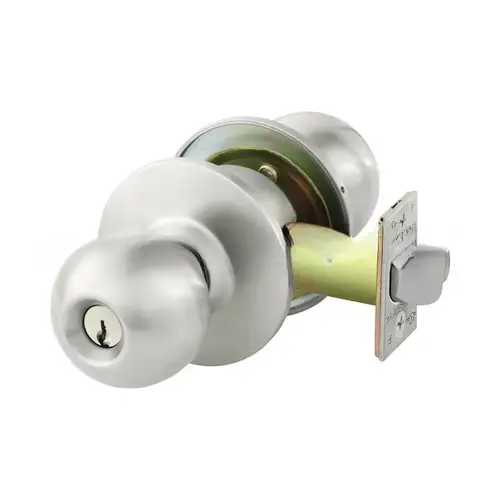 8X Line G37 Classroom Knob Lockset, Satin Stainless Steel