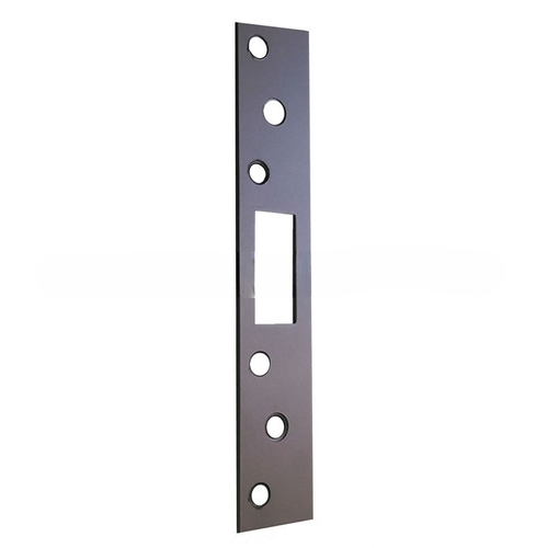 Security Super Strike for Deadbolts Silver Coated Finish Aluminum Painted