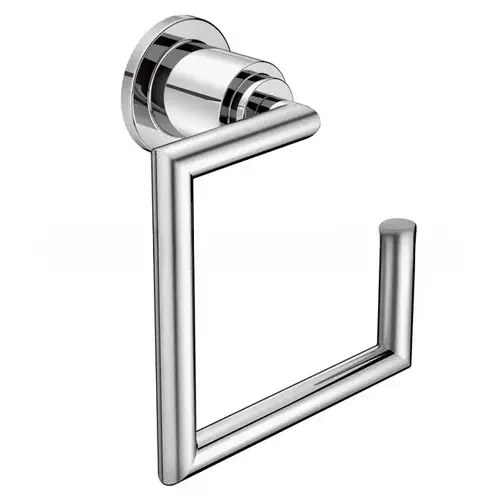 Arris Towel Ring Bright Chrome Finish