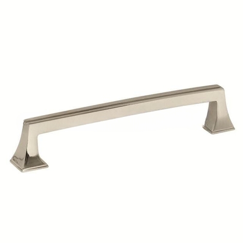 Mulholland Traditional Style Bar Cabinet Pull Handle 6 5/16" Center to Center Polished Nickel