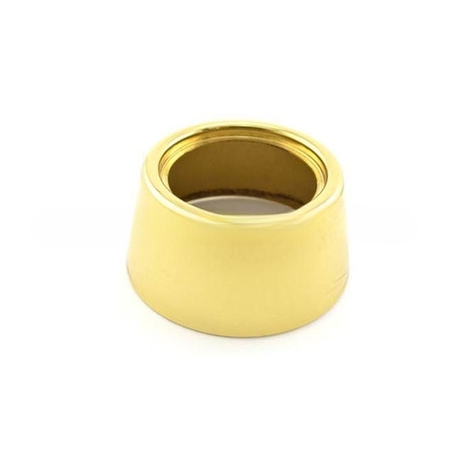 1" Deadbolt Trim Ring Bright Brass Finish