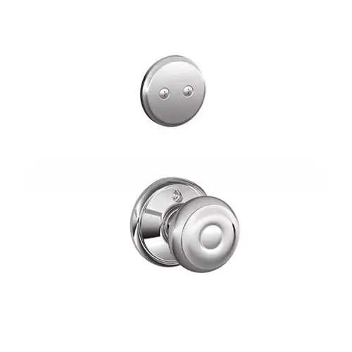 F94 Georgian Knob Inside Trim for Dummy Handleset Bright Polished Chrome