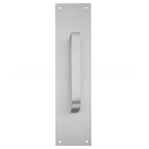 6" x 16" Pulls and Push Plates Satin Stainless Steel