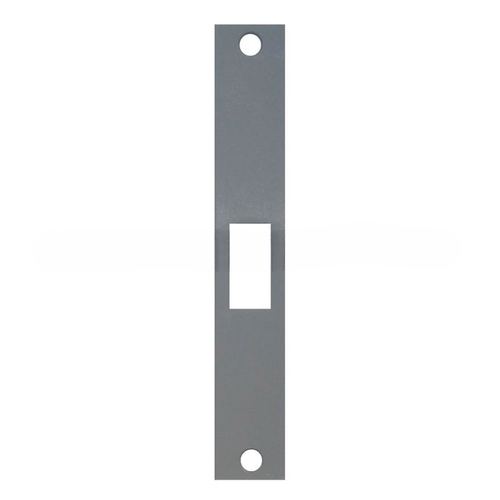 Don Jo DBS-386-PC 1-1/4" x 8" Conversion Plate with 86 Cut Out for Pair of Doors Prime Coat Finish