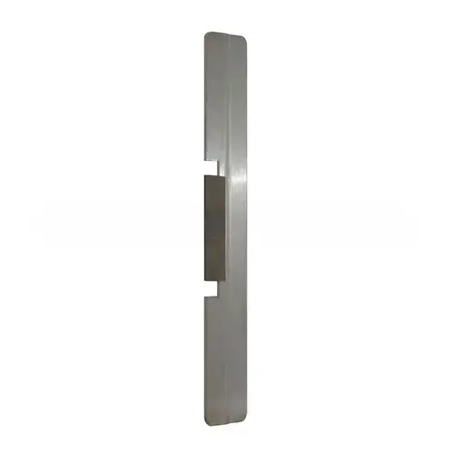 1-3/4" x 11-1/4" Door Guard for Folger Adams Electric Strikes on Outswing Doors Satin Stainless Steel Finish