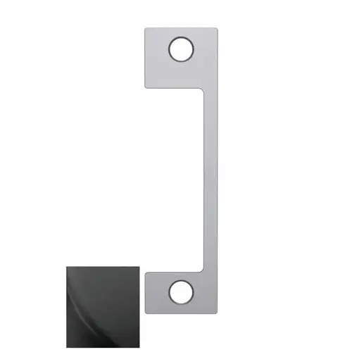 Faceplate for HES 1006 Series Electric Strikes for Use with Mortise Lockset where the Deadbolt is for Night-Latch Function Only Applied