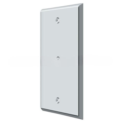 Switch Plate; Cable Cover Plate; Bright Chrome Finish