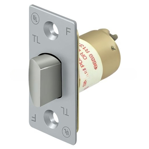 2-3/8" Backset Pro Series Grade 2 Commercial Regular Latch With Strike Plate Passage/Privacy Brushed Chrome