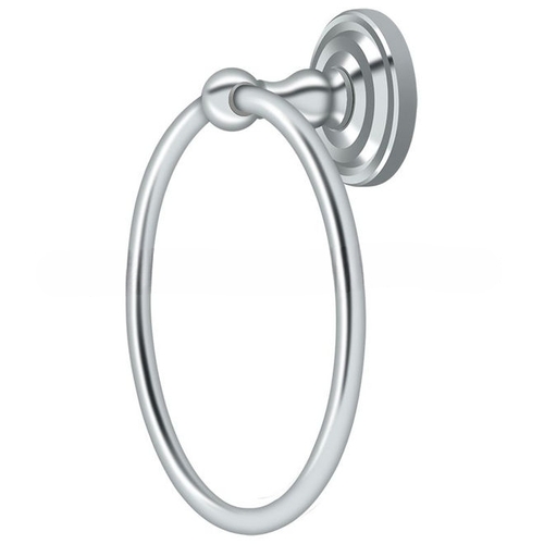 6-1/2" Diameter R Series Traditional Towel Ring Polished Chrome
