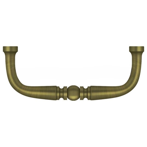 3" Center To Center Traditional Handle Cabinet Pull Antique Brass - pack of 10