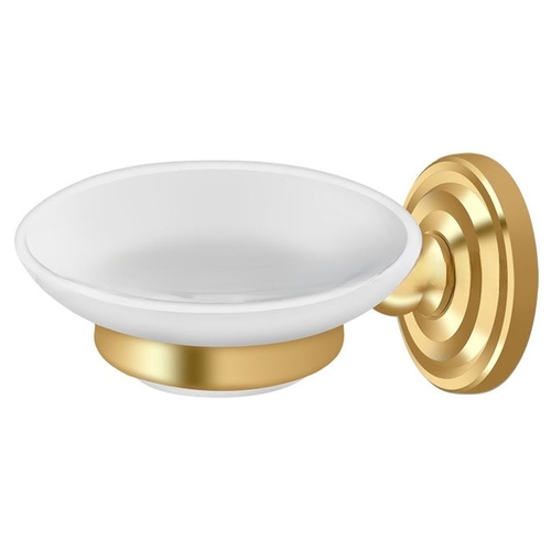 R Series Wall Mount Soap Dish Lifetime Polished Brass